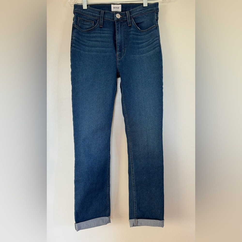 Hudson Blair High Rise Straight Crop